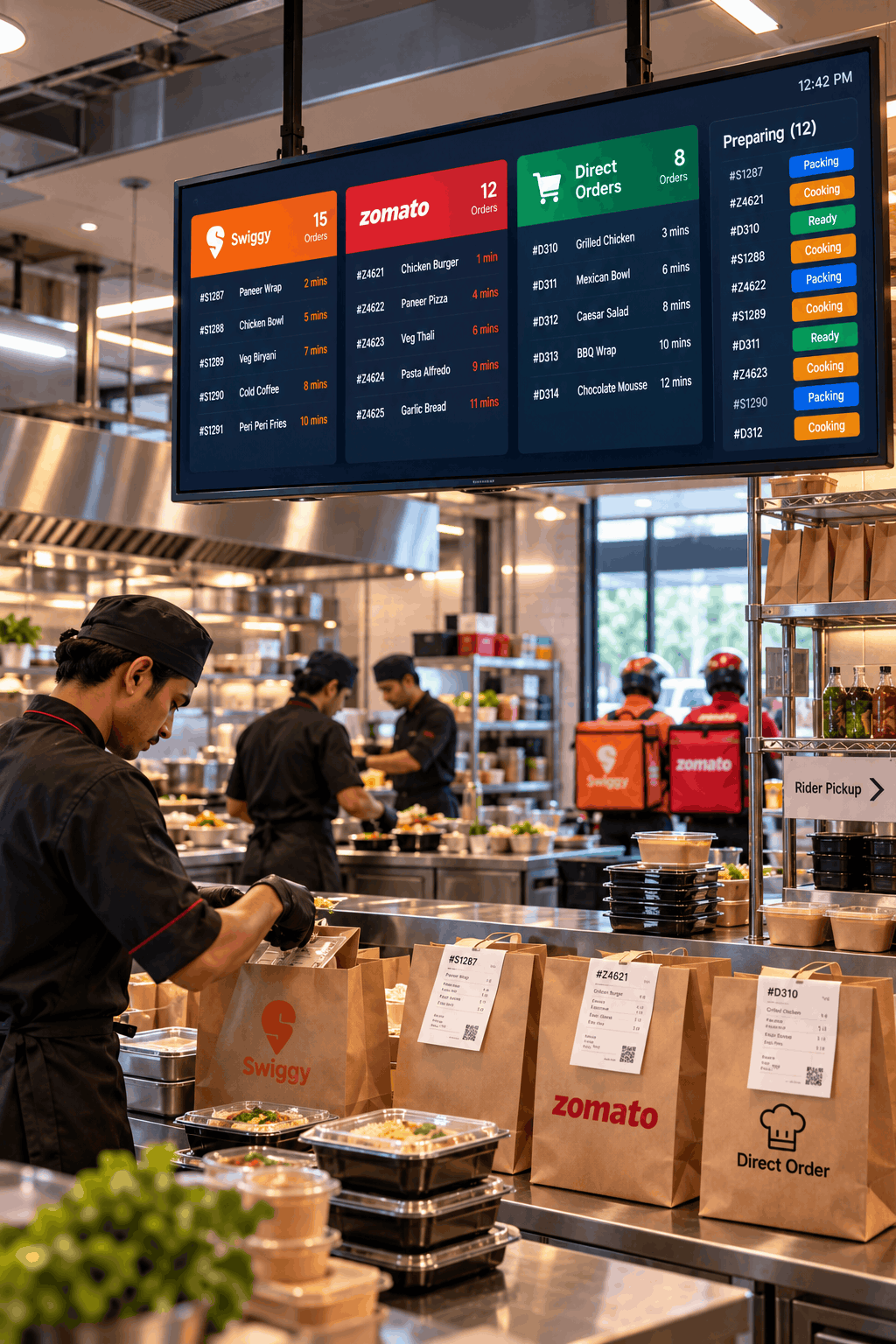 Cloud Kitchens & Dark Hubs
